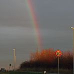 Von der Straße waren die Bedingungen mit dem Licht...