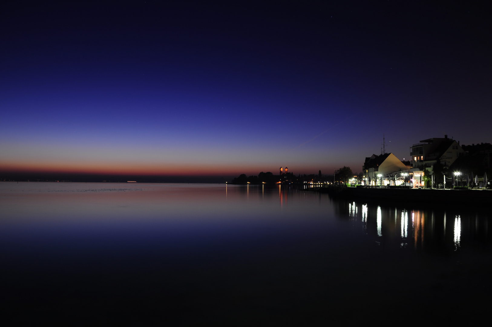 Von der Uferpromenade in Friedrichshafen