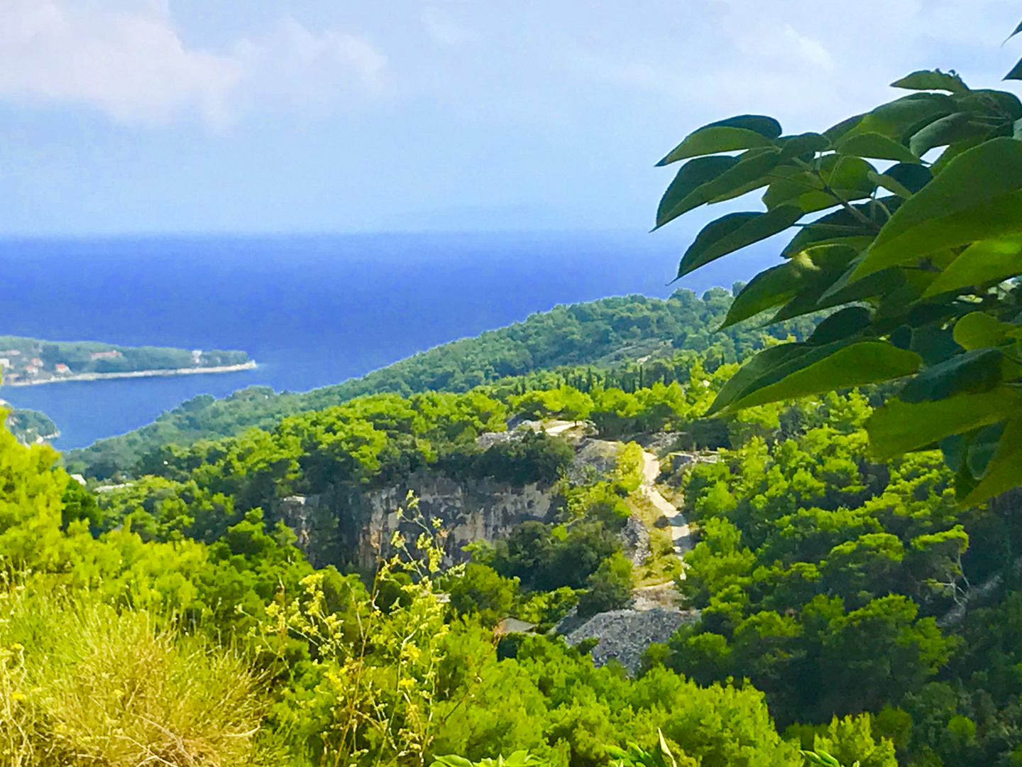 von der Weite einer Landschaft 