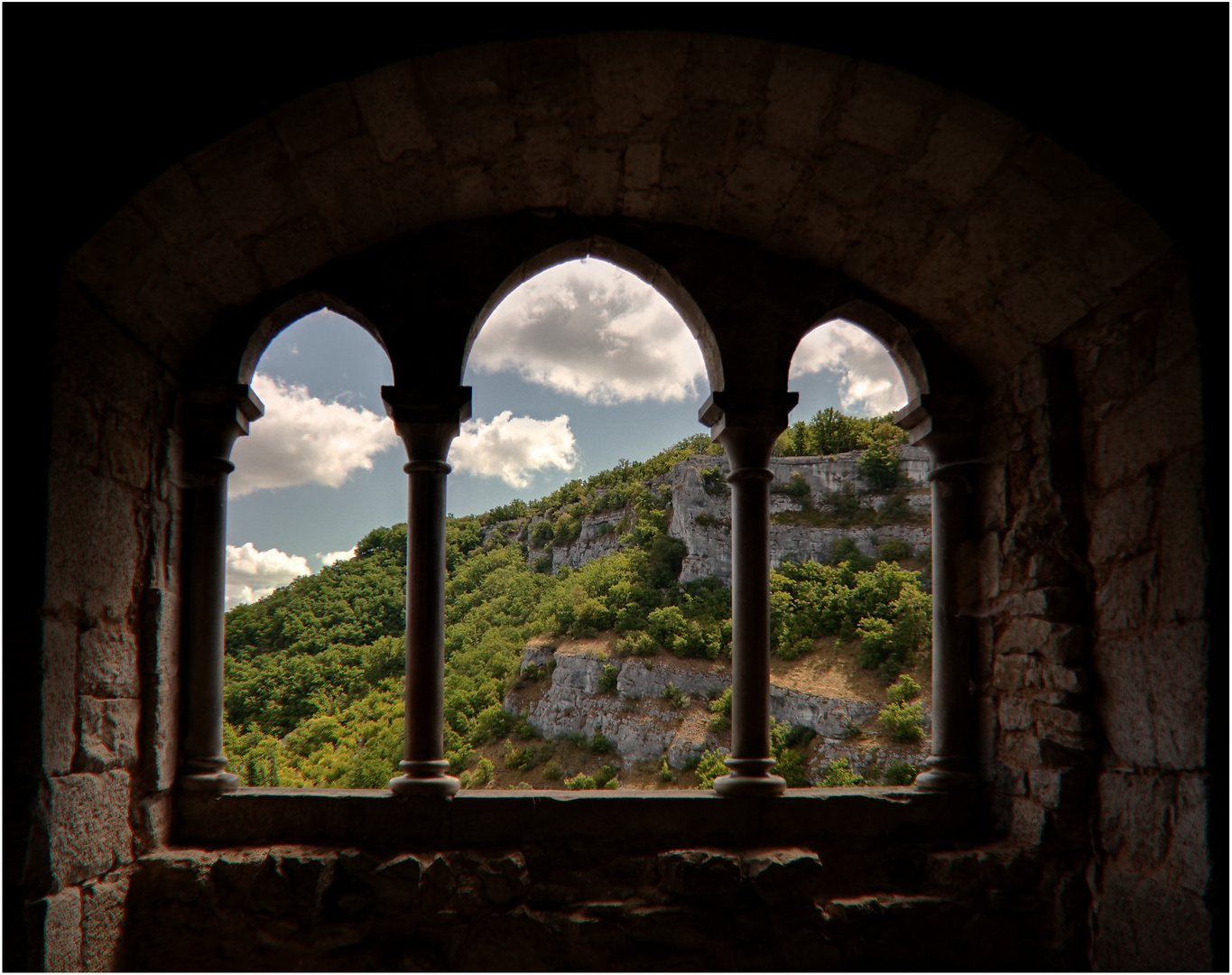 Von drin nach draußen (HDR)