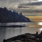 Von einem der schönsten Punkte der Ostgrönlandfjorde