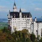 Von einer anderen Seite aufgenommen Schloss Neuschwanstein