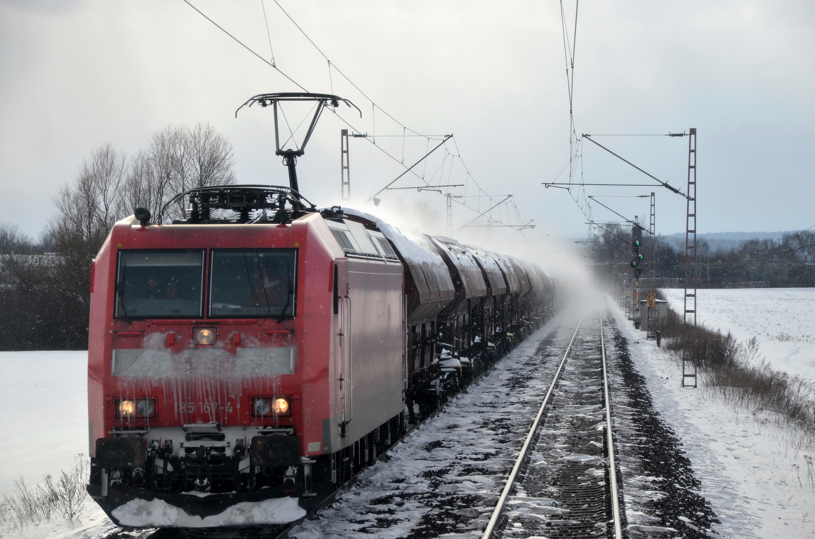 Von Eis und Schnee gezeichnet...