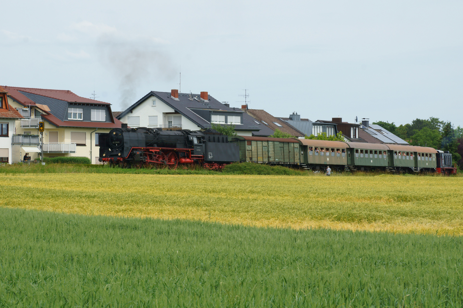 Von Frankfurt kommend in Richtung Königstein