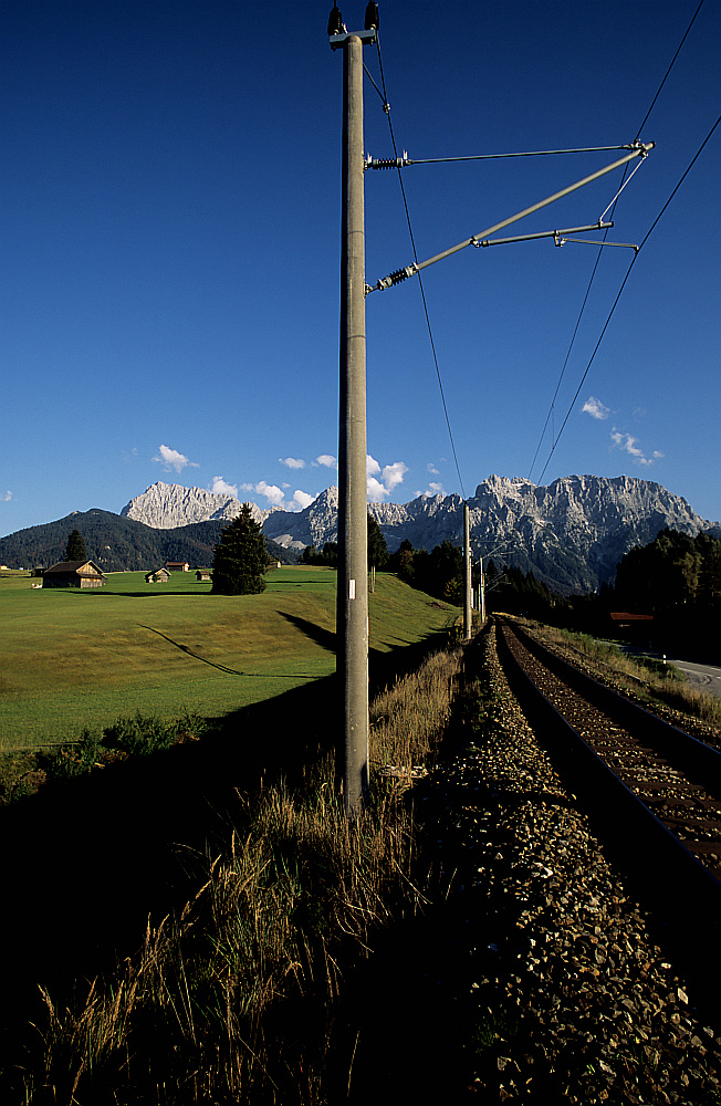 Von Garmisch nach Innsbruck, Eisenbahnromantik pur