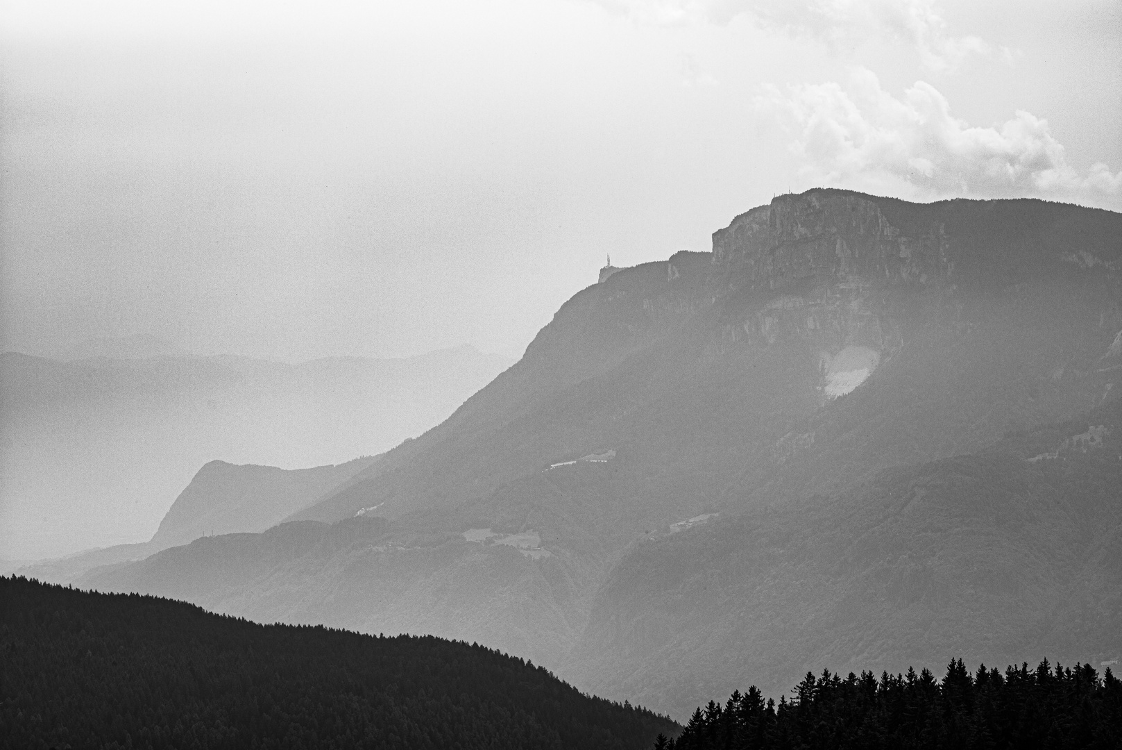 Von Hafling Richtung Süden