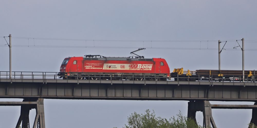 Von Hamburg nach Padborg/DK ...