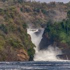 von hier aus nicht so spektakulär: die murchison falls