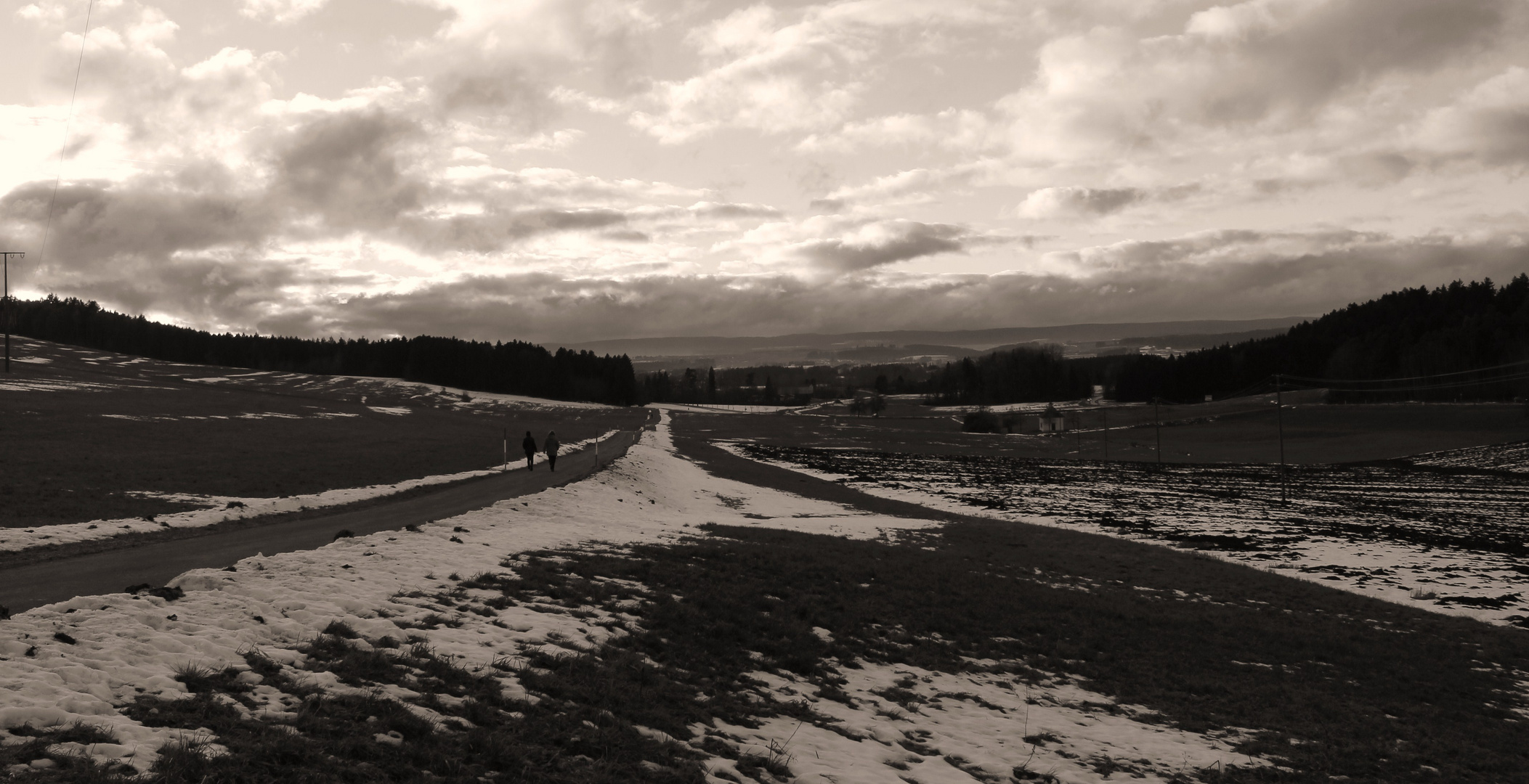 Von Hochemmingen Blick auf Bad Dürrheim...