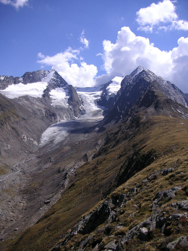 Von Hohe Mut Richtung Gaisberg-Ferner