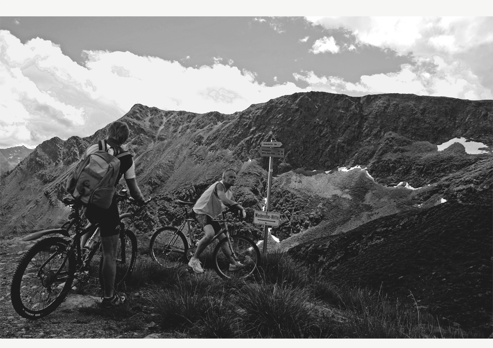 Von Kappl auf die Niederelbe - Hütte Juni 07