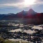 Von Kastensteinerwand in Bischofswiesen richtung berchtesgaden