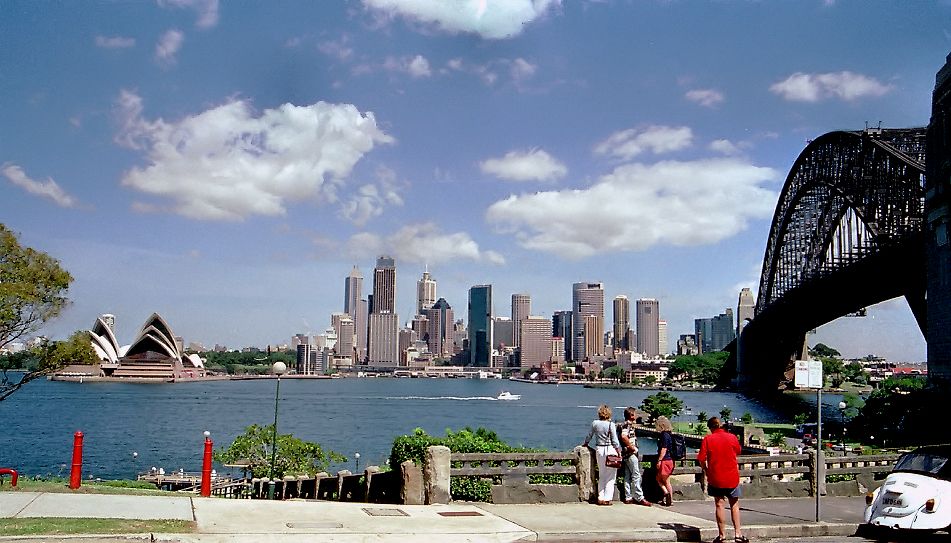 Von Kirribilli hat man einen Superblick auf die Skyline.