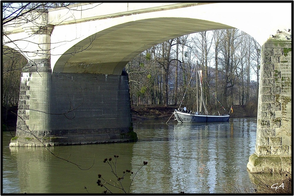 Von Königswinter nach Linz (rechtsrheinisch) Januar 2008 7