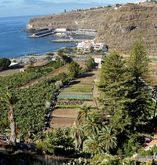 von Laguna Blick auf Playa de Santiago - La Gomera