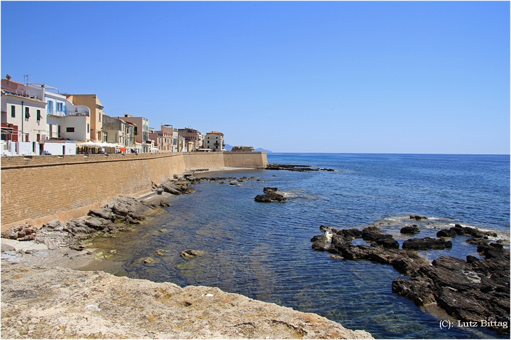 Von Mauern umgeben - Die Altstadt von Alghero