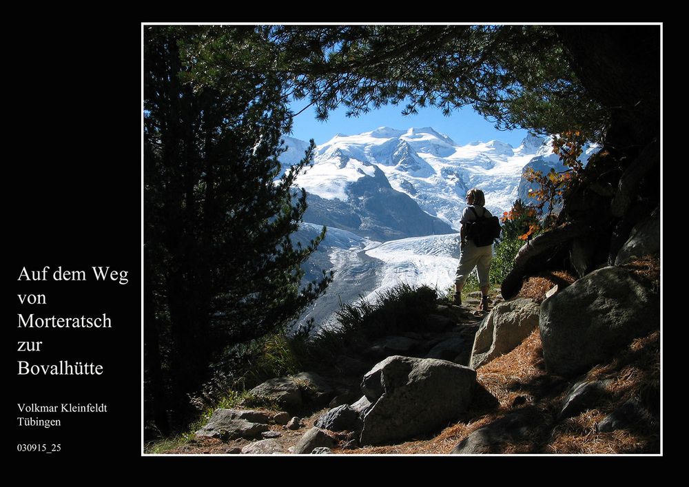 Von Morteratsch zur Bovalhütte