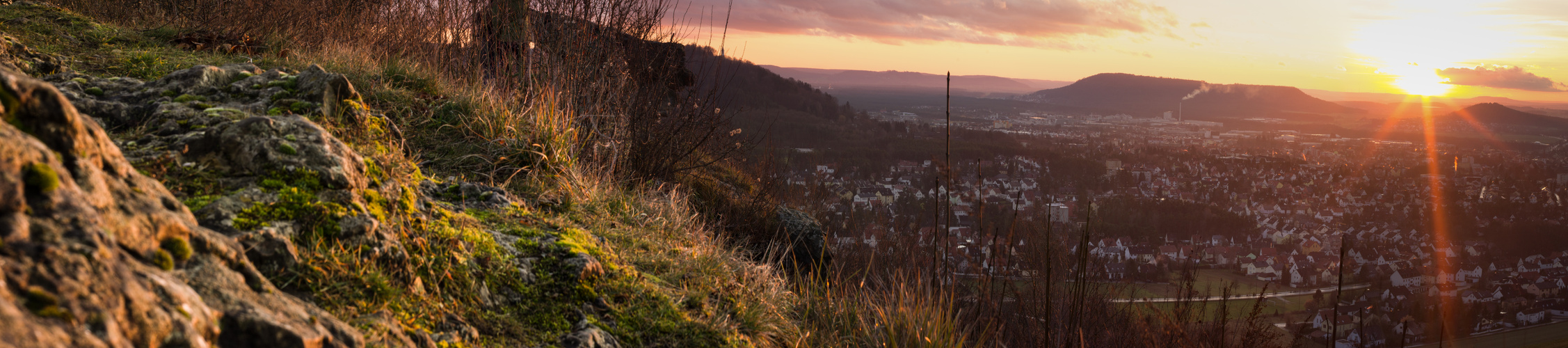 von Nah nach Fern (Krähentisch am Wolfstein)