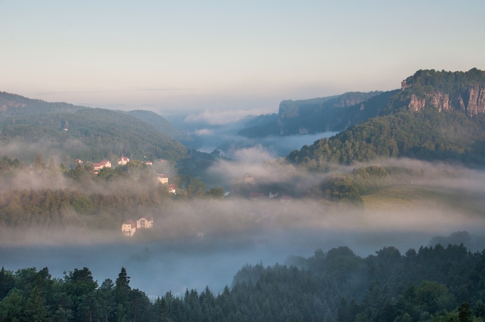 Von Nebel verschlungen