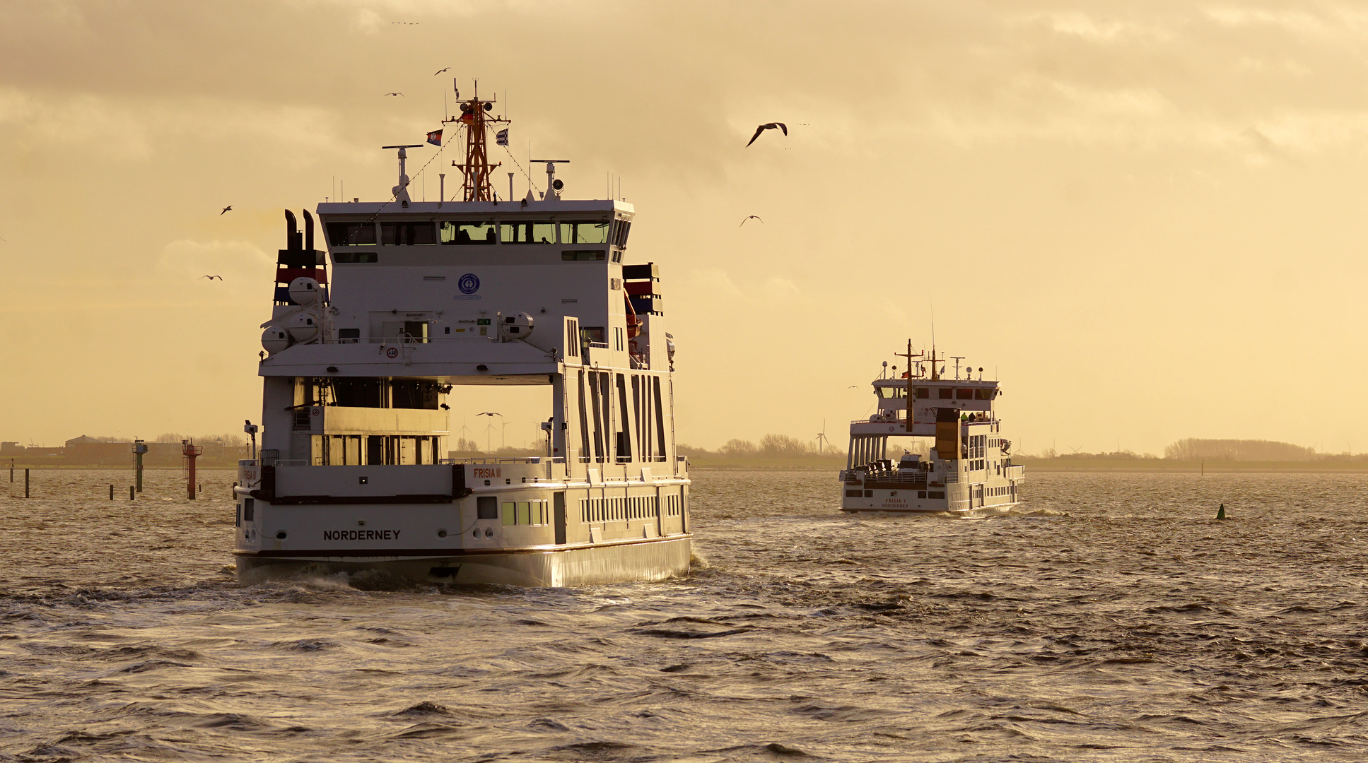 von Norderney nach Norddeich