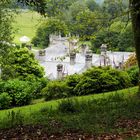 Von oben auf das Lanhydrock House geschaut.... 