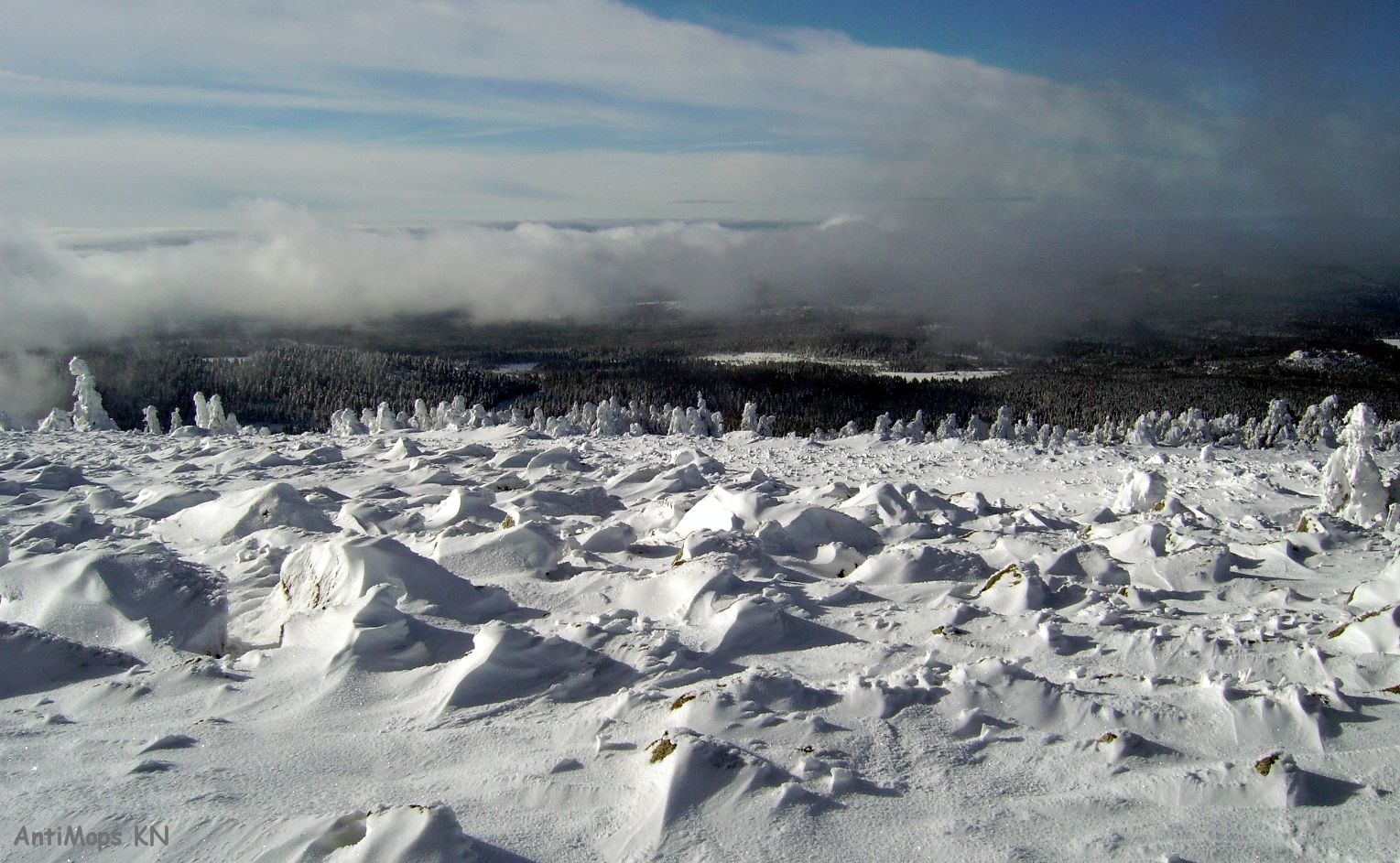 von oben ins Tal