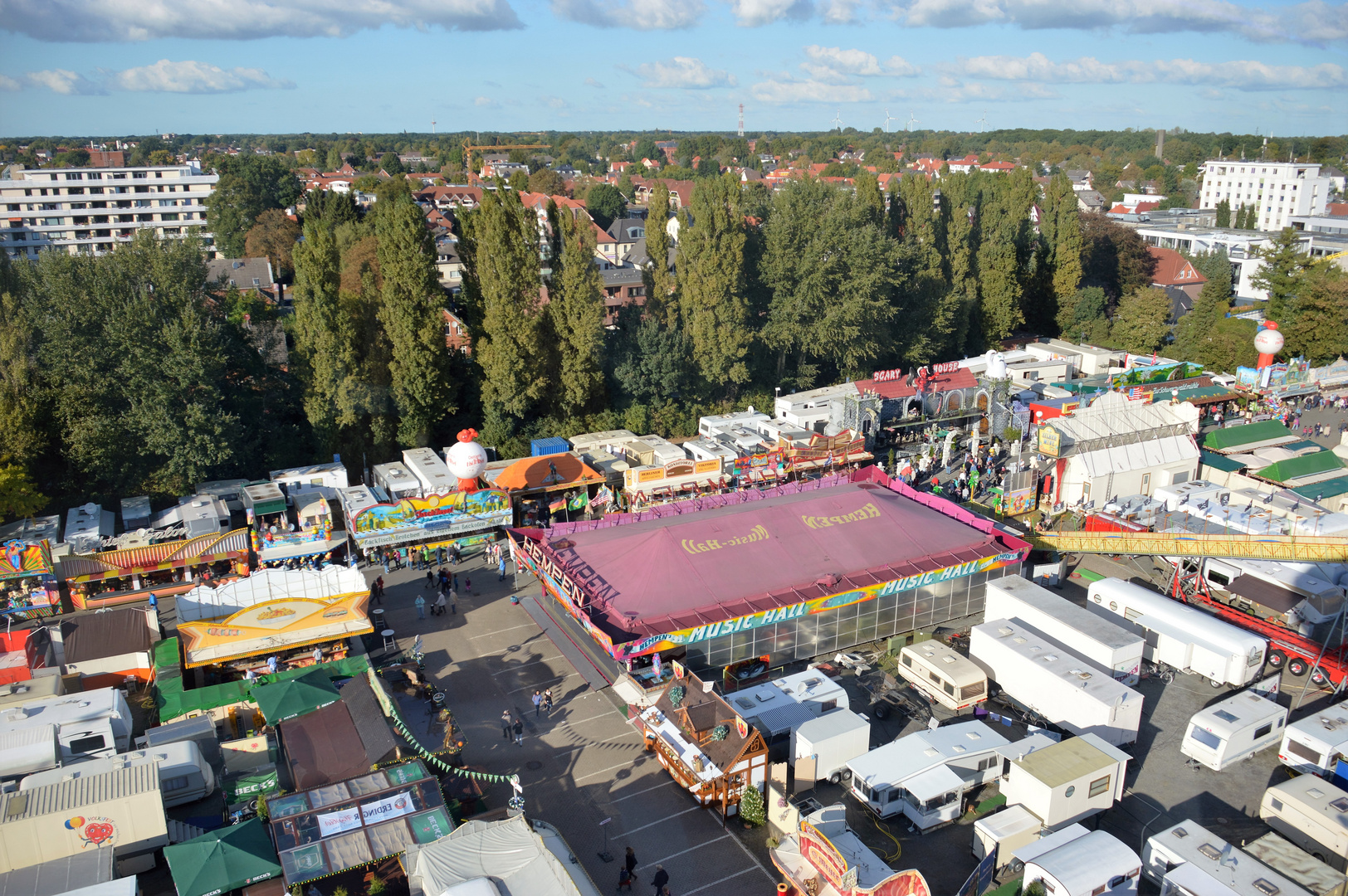 Von oben, Kramermarkt 2016