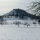 von Osten Richtung Burgruine Staufen