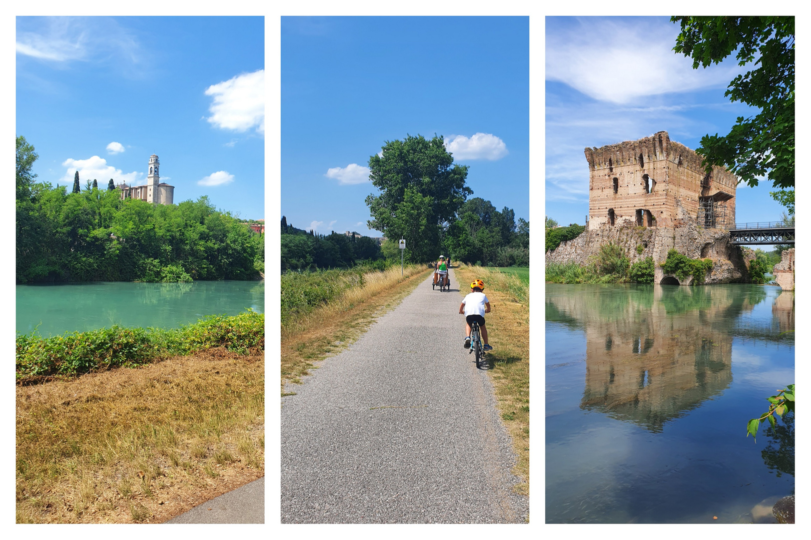 Von Peschiera nach Borghetto