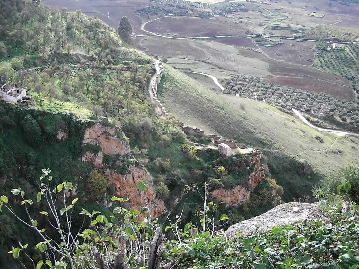 Von Ronda in die weite Schauen ein Wunder schöne Naturlandschaft