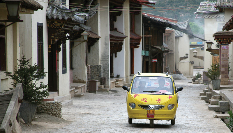 Von Shangrila zum Qomolangma - Am Morgen in Zhongdian