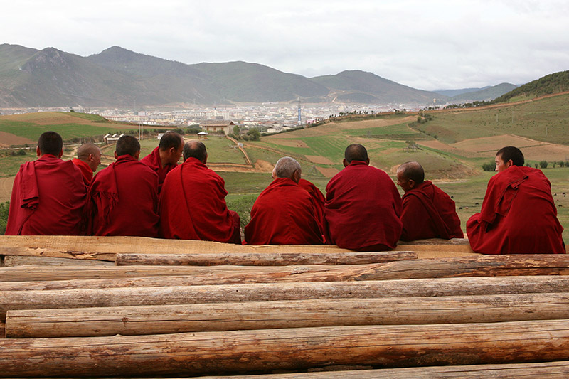 Von Shangrila zum Qomolangma - Blick nach Zhongdian