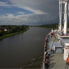 von Steuerbord....ein Wetter"chen" im Anmarsch...:)