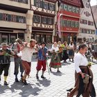 Von wegen " Gute alte Zeit"  : am Pranger Kinderzeche Dinkelsbühl 2019