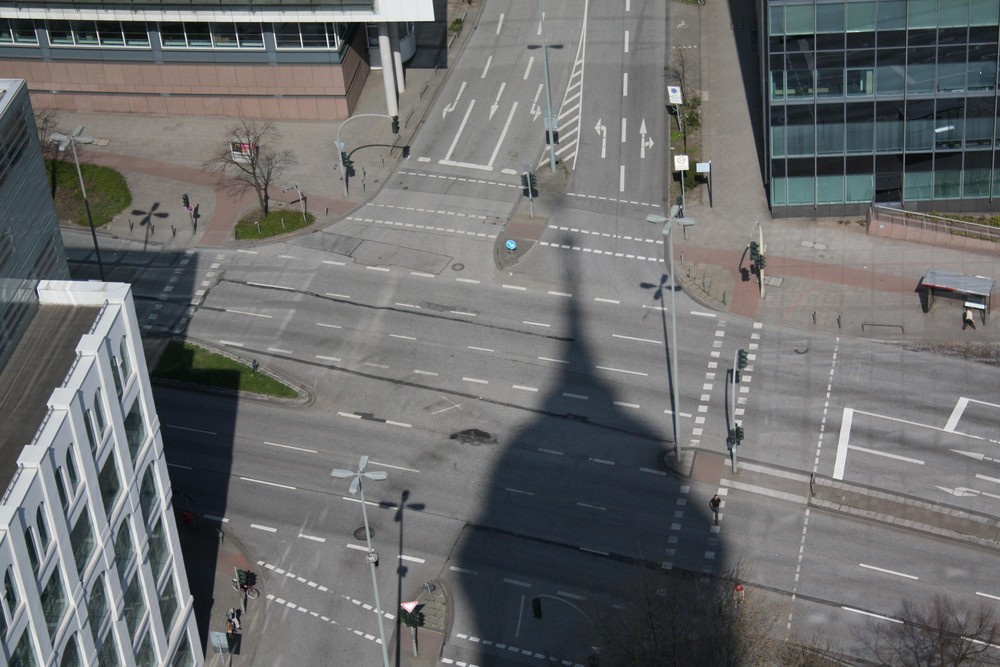 Von wegen Rush Hour mittags in Hamburg