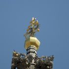 Von welcher Kirche in Wien ist das die Spitze ?