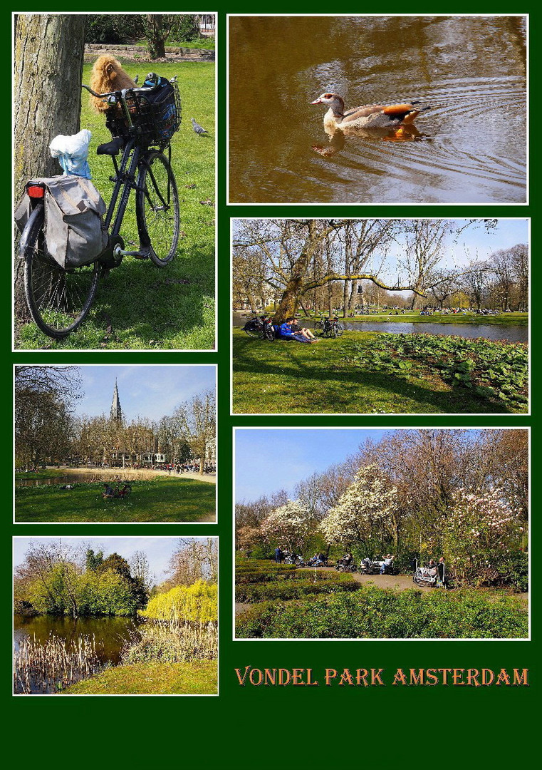 Vondel Park Amsterdam