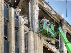 "Vooooooorsicht" - Abbruch des Karstadt-Hauses in Essen