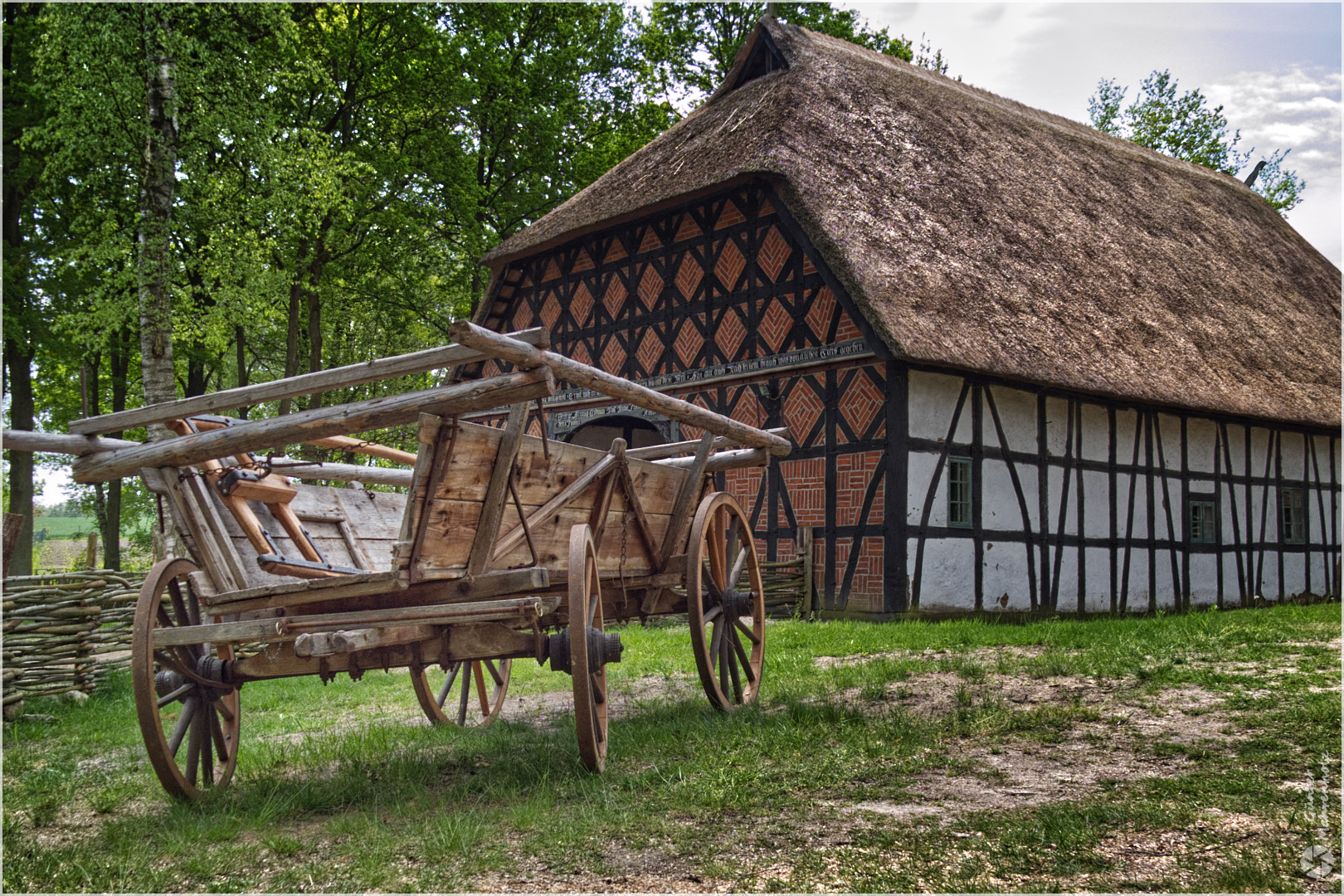 Vor 10 Jahren im Freilichtmuseum Diesdorf