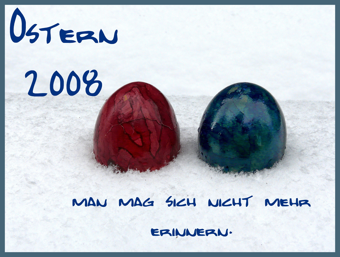 Vor 12 Jahren Ostern