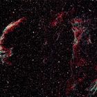 Vor 1500 Jahren: Cirrusnebel im Sternbild Schwan mit 28 h Belichtung 