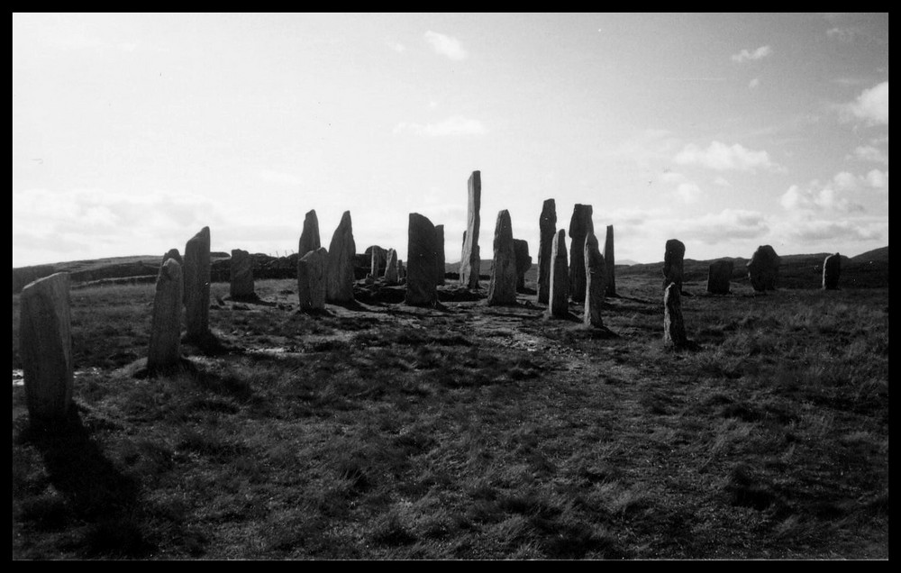 Vor 20 Jahren - Lewis - The Standing Stones of Callanish 1