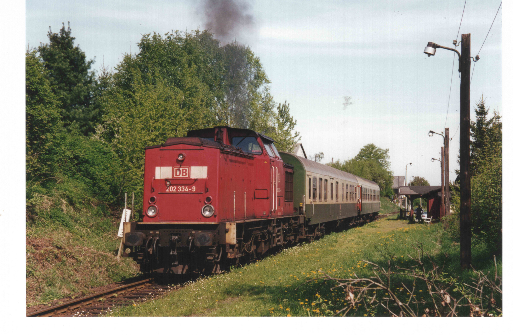 Vor 20 Jahren: Nebenbahnidylle im Vogtland