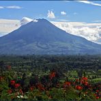 Vor 4 Wochen noch friedlich-Mt.Sinabung