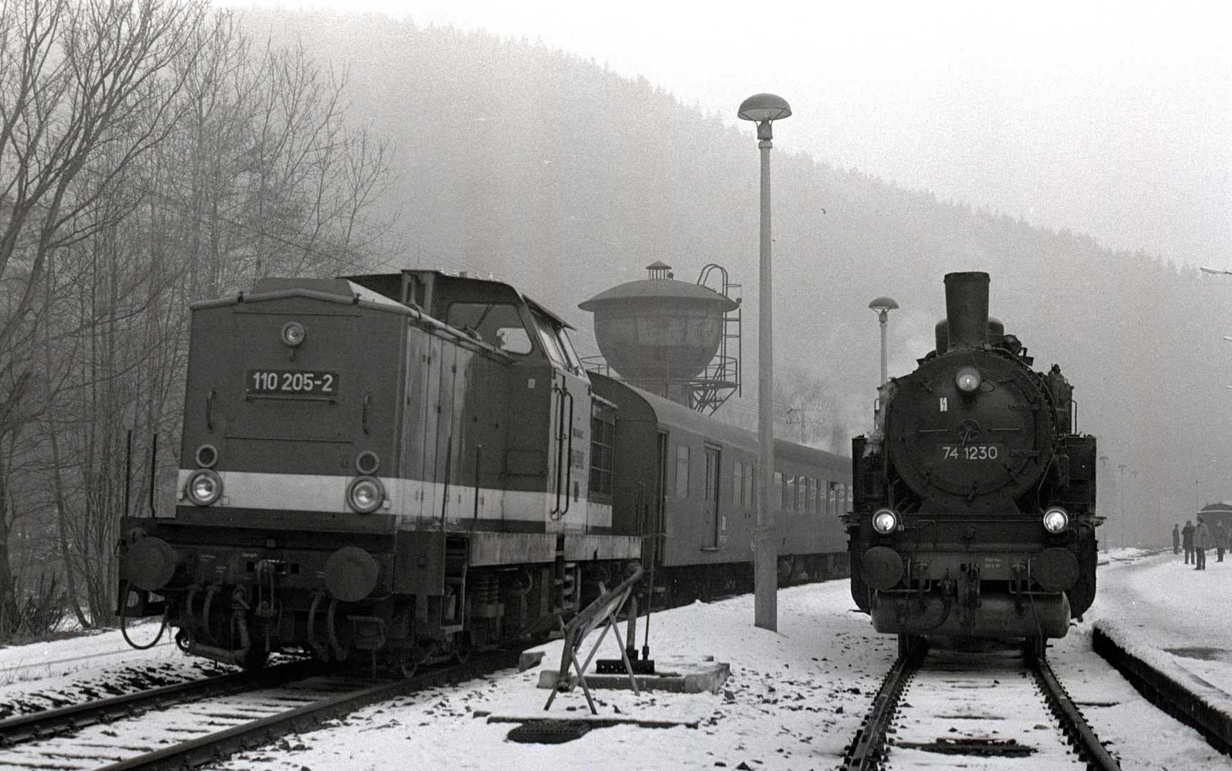 Vor 41 Jahren geschehen in Thüringen Dampf und Diesel