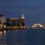 Vor Anker im Giudecca  Kanal - Venezia -