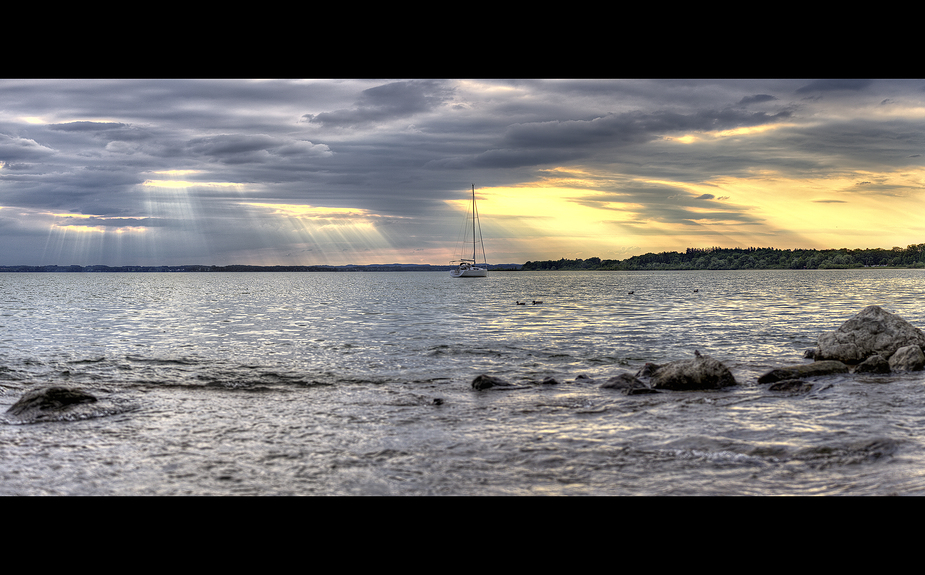 Vor Anker in Chieming Chiemsee II