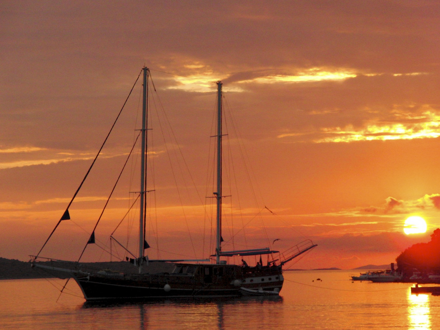 Vor Anker in Kroatien (2011)