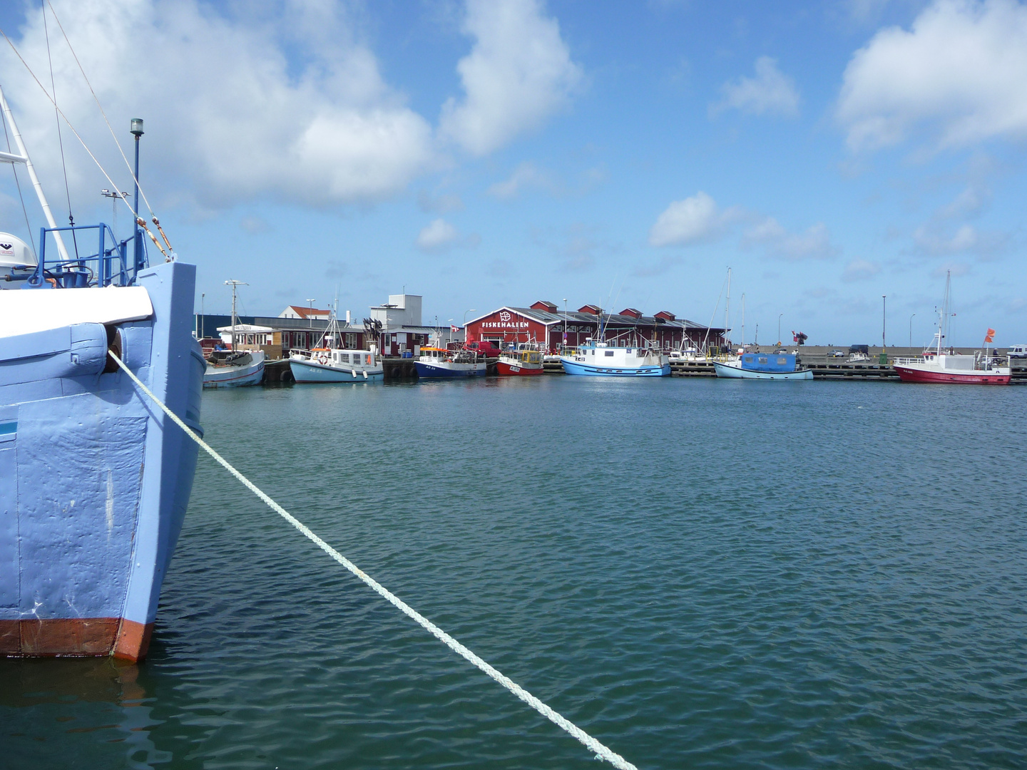 Vor Anker in Thyboroen