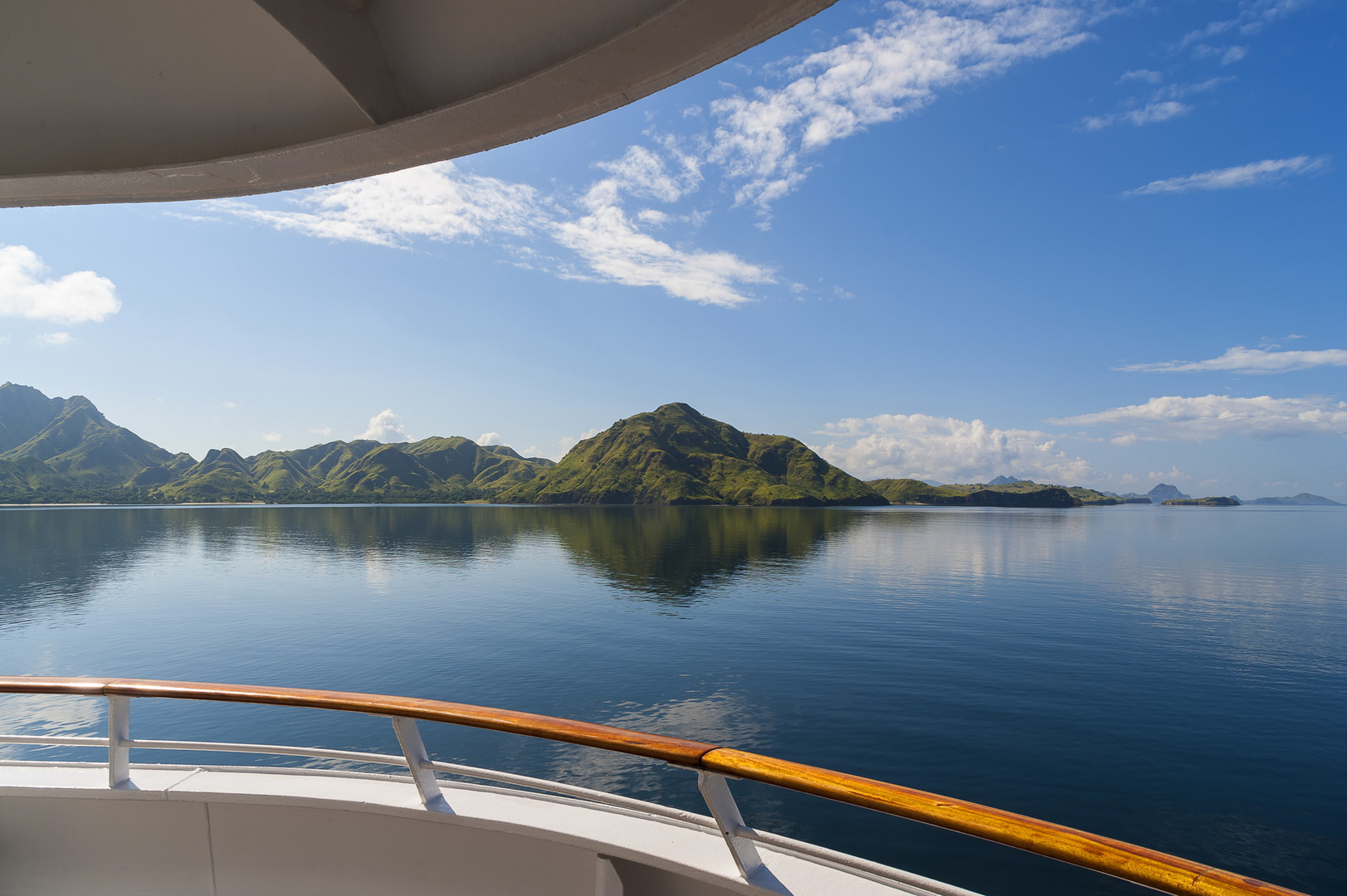 Vor Anker vor Komodo